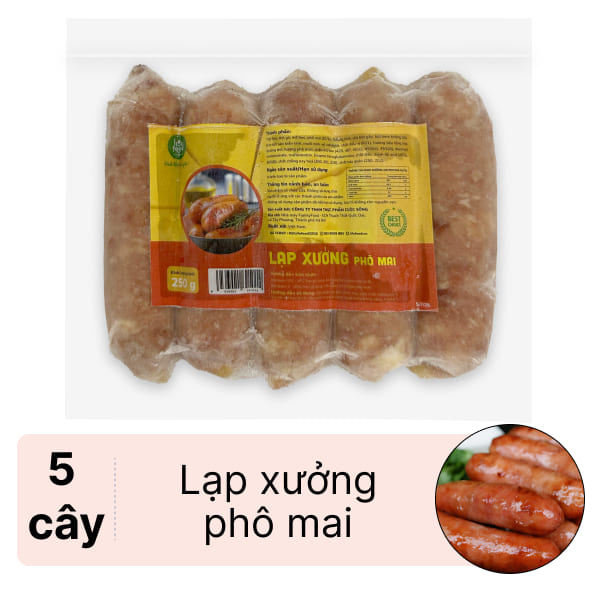 Lạp xưởng phô mai LifeFood 250g