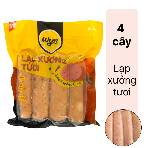 Lạp xưởng tươi WYN G Kitchen gói 200g