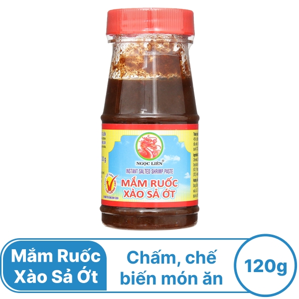 Mắm ruốc xào sả ớt Ngọc Liên 120g