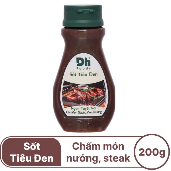 Sốt tiêu đen Dh Foods 200g