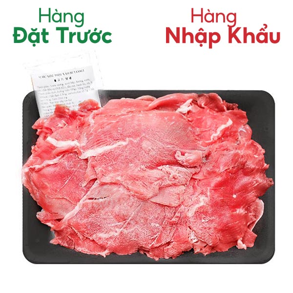 Bắp bò Úc cắt miếng Kiwifood khay 300g