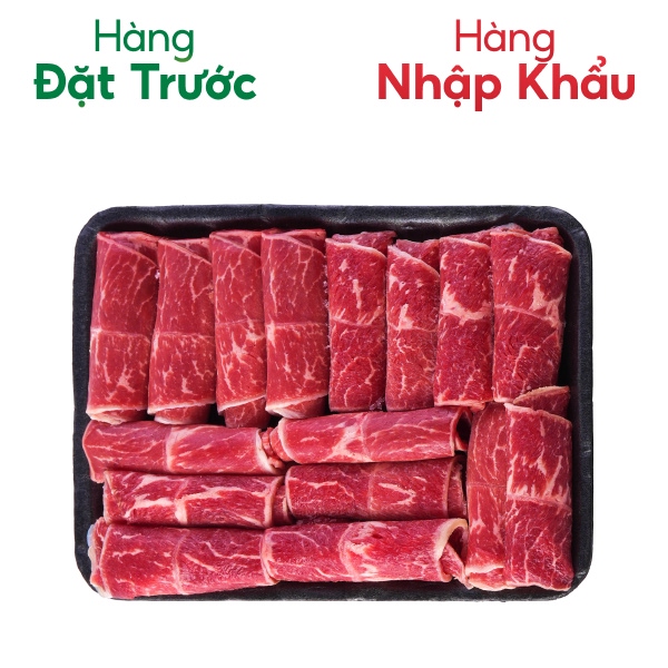Lõi vai bò cắt lẩu Gofood 300g