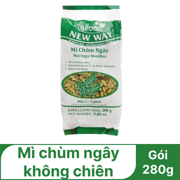 Mì chùm ngây không chiên New Way gói 280g