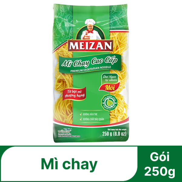 Mì chay cao cấp Meizan gói 250g