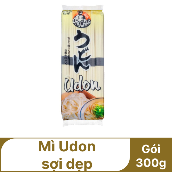 Mì Udon sợi dẹp Ông Chà Và gói 300g