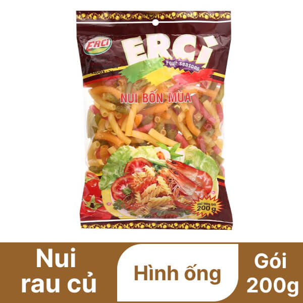 Nui rau củ Bốn mùa Erci gói 200g