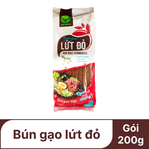 Bún tươi gạo lứt Vietfresh 200g