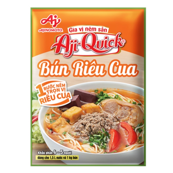 Gia vị bún riêu cua Aji-Quick 54g