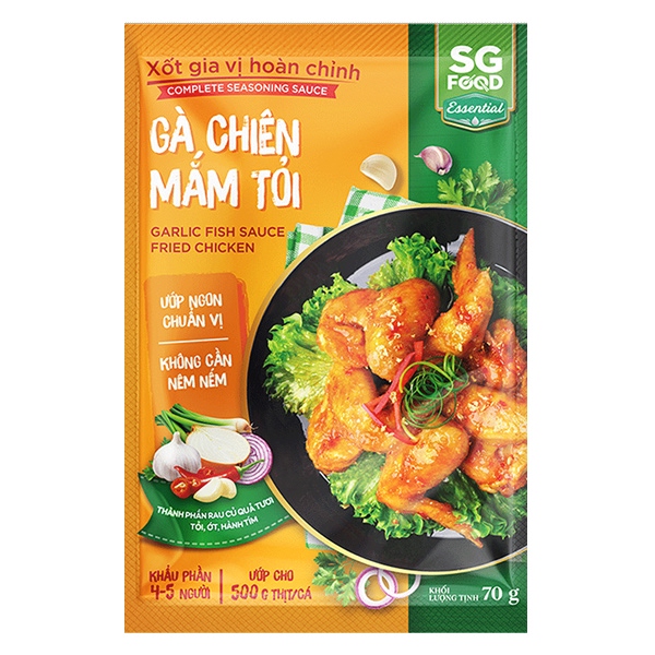 Xốt gà chiên mắm tỏi SG Food 70g