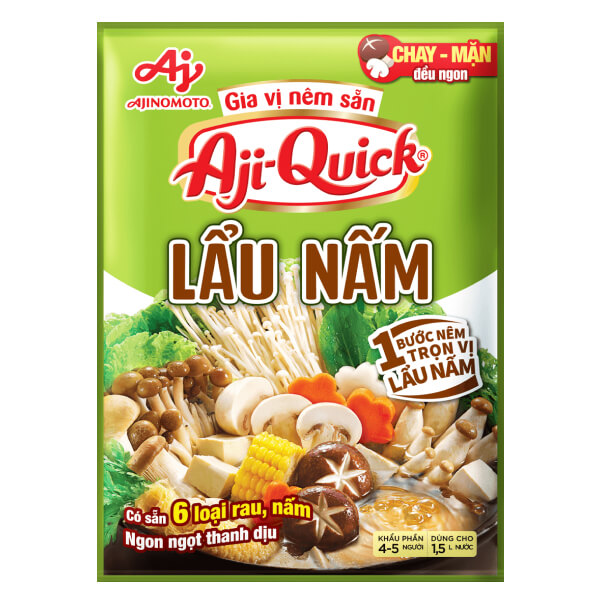 Lẩu nấm Aji-Quick gói 44g