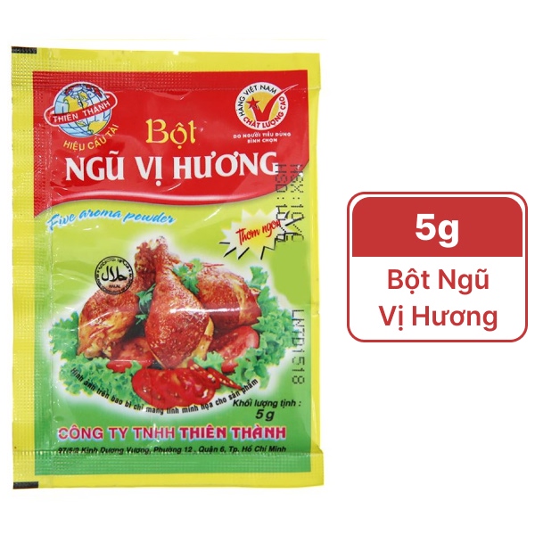 Ngũ vị hương Thiên Thành 5g