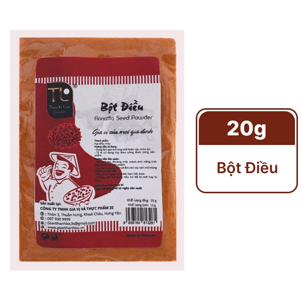 Bột điều Thành Lộc 20g