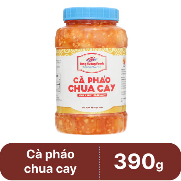 Mắm cà pháo chua cay Sông Hương hũ 390g