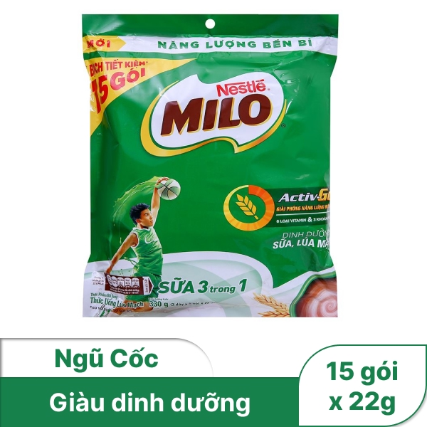 Bột lúa mạch Milo Active Go 330g