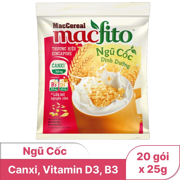 Ngũ cốc MacCereal Macfito 500g