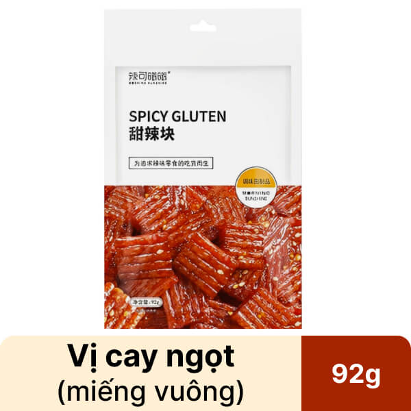 Miếng cay vuông vị ngọt Morning Sunshine gói 92g