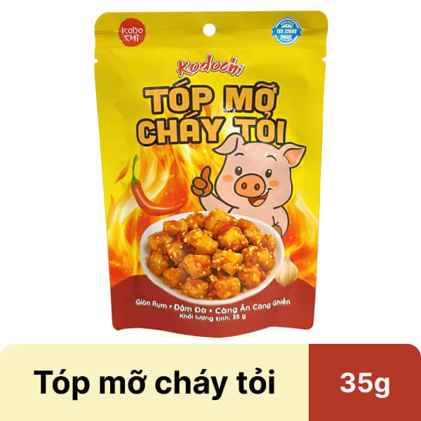Tóp mỡ cháy tỏi Kodochi gói 35g