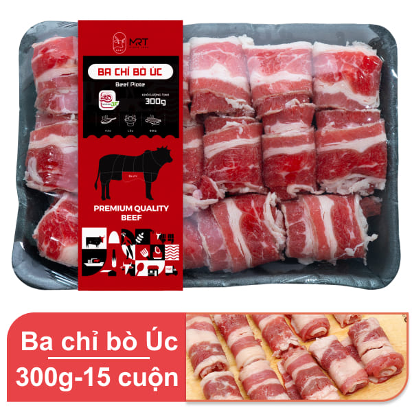 Ba chỉ bò Úc đông lạnh Mr.T