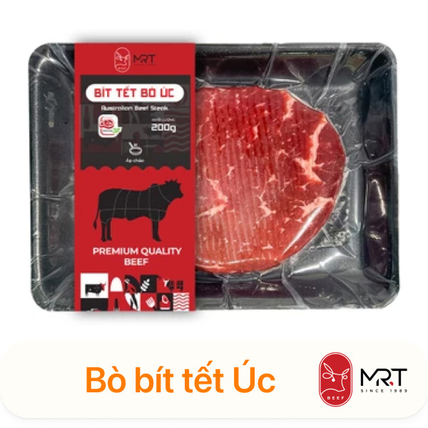 Bò bít tết Úc Mr.T khay 200g