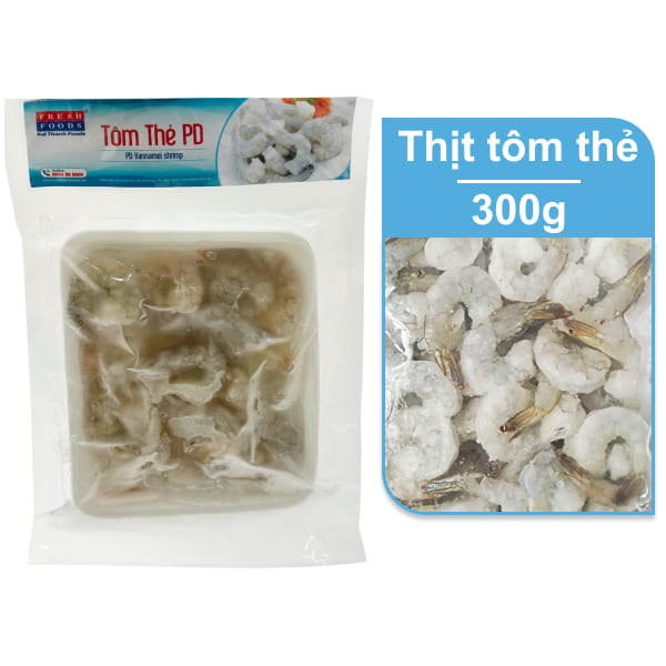 Tôm thẻ đông lạnh Sài Thành Foods gói 300g