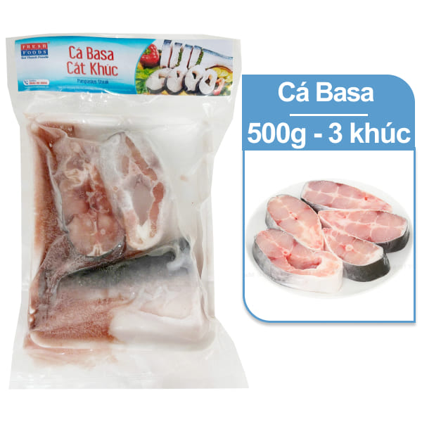 Cá basa cắt khúc Sài Thành Foods 500g