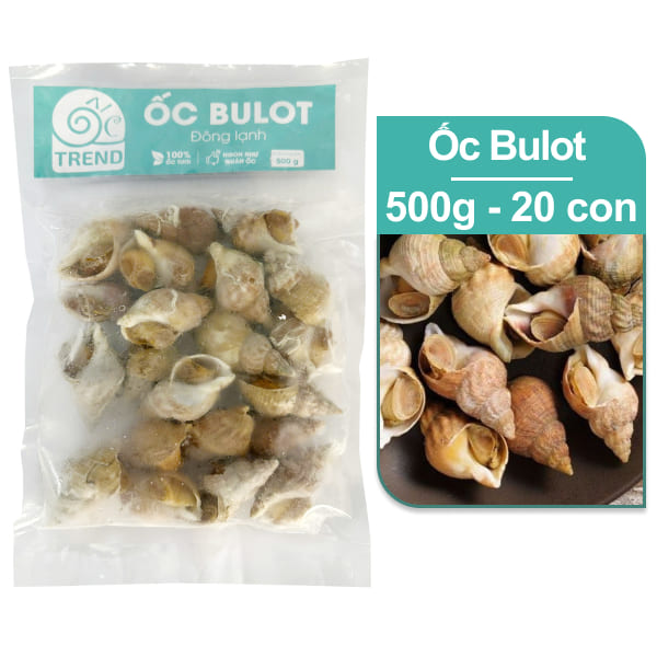 Ốc Bulot đông lạnh Saky gói 500g