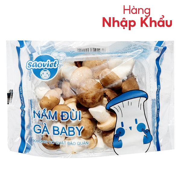 Nấm đùi gà baby nội địa Trung