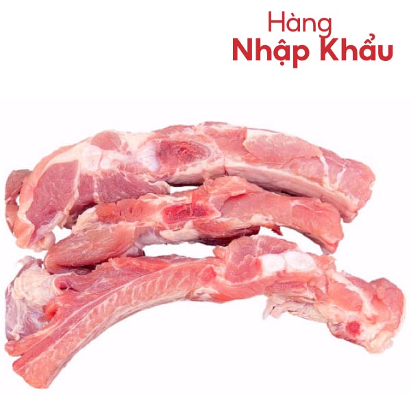 Sườn non heo nhập khẩu Brazil