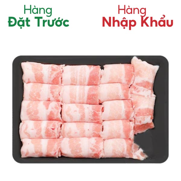 Ba chỉ heo Nga Ace Foods khay 300g