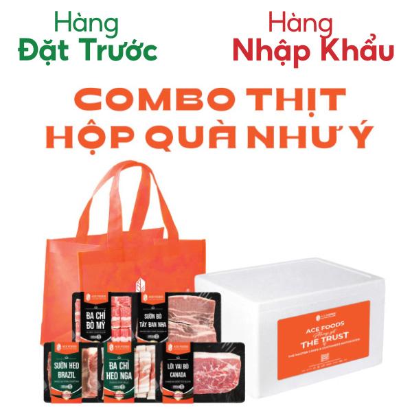 Combo thịt - Hộp quà Như Ý 1.2kg