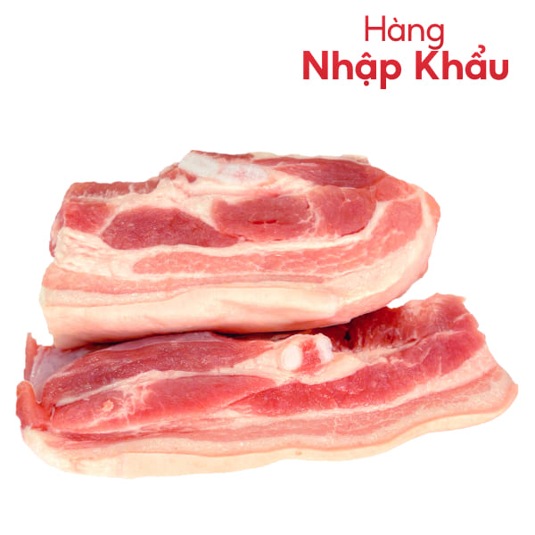 Ba rọi heo nhập khẩu Nga
