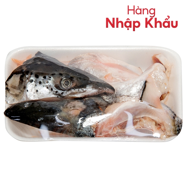 Đầu cá hồi salar làm sạch