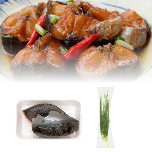 Cá lóc làm sạch 500g + Hành lá 100g