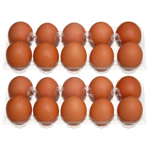 Trứng gà tươi 2 hộp 10 quả