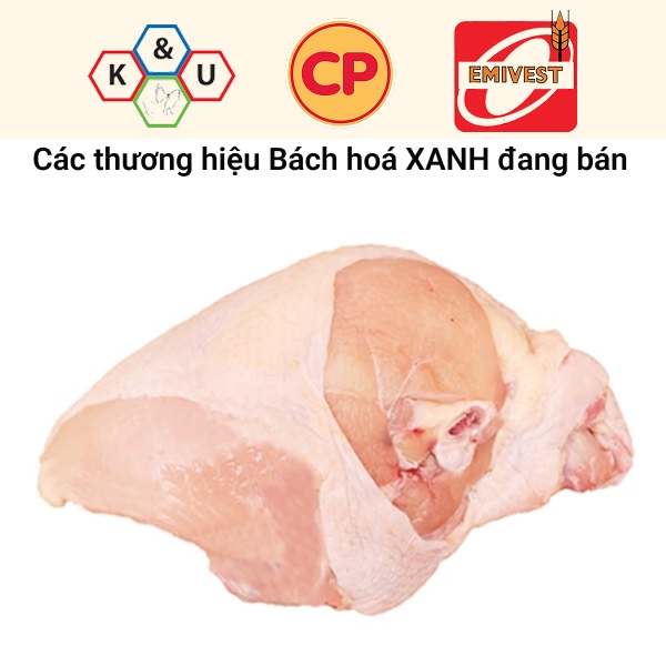 Ức gà có xương