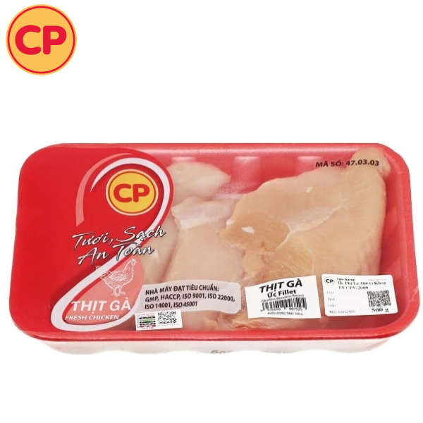 Ức gà tươi phi lê