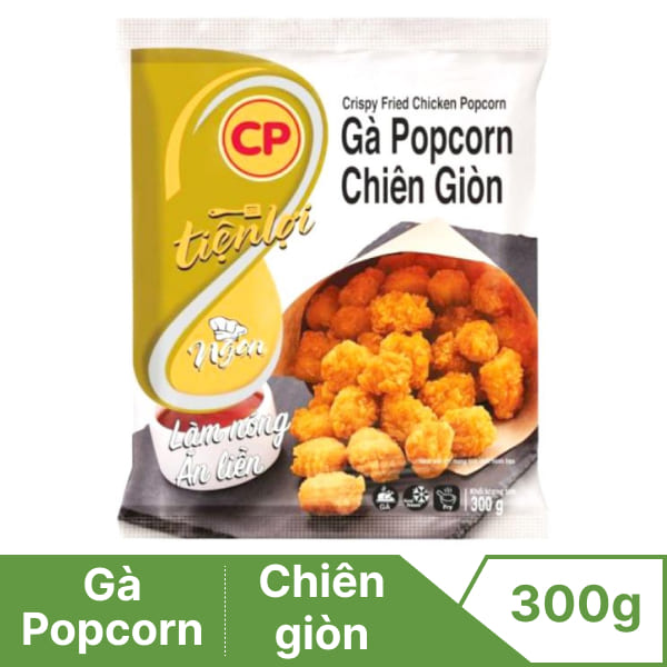 Gà chiên giòn popcorn C.P gói 300g
