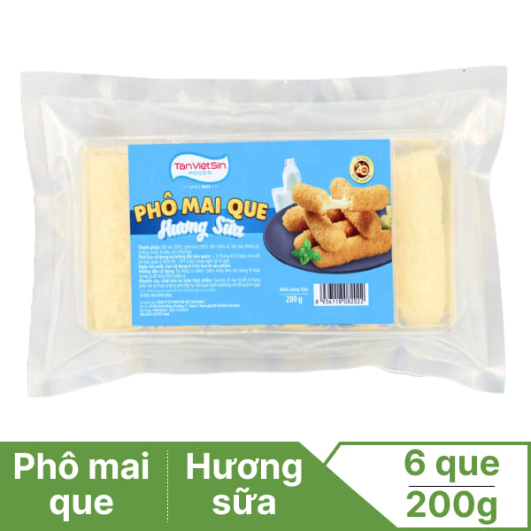 Phô mai que hương sữa Tân Việt Sin 200g