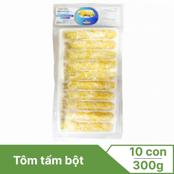 Tôm tẩm bột vàng Ào Ào gói 300g