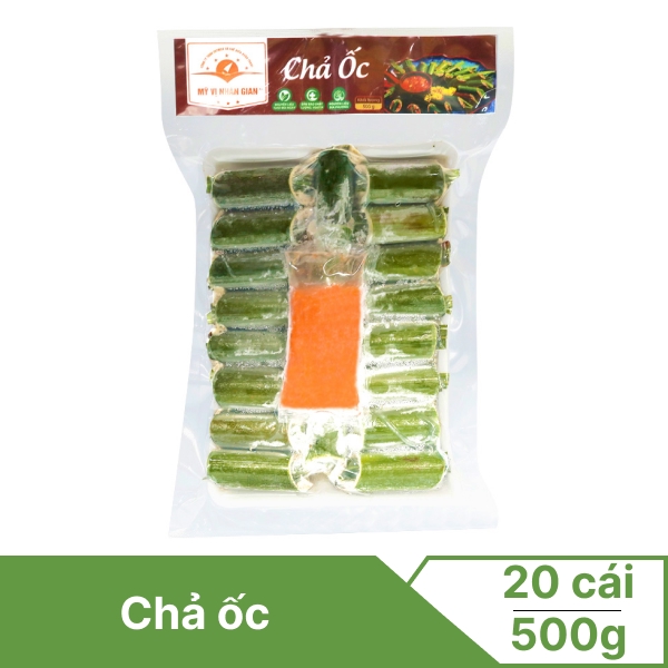 Chả ốc nhồi ống tre Xuân Thanh gói 500g