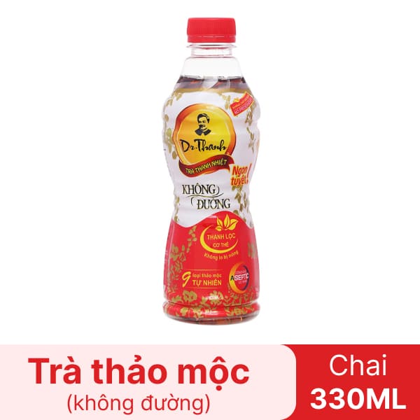 Trà thanh nhiệt Dr.Thanh không đường 330ml