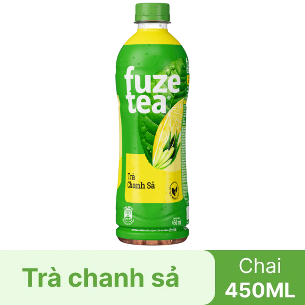 Trà chanh sả Fuze Tea 450ml