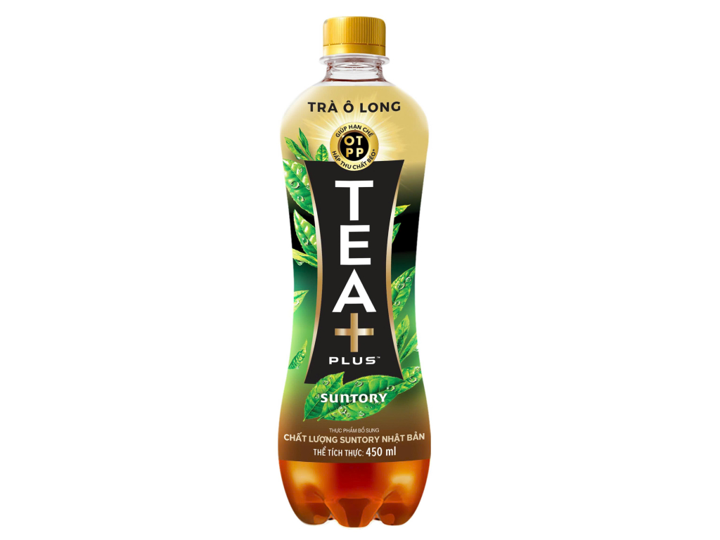 Trà ô long Tea Plus 450ml