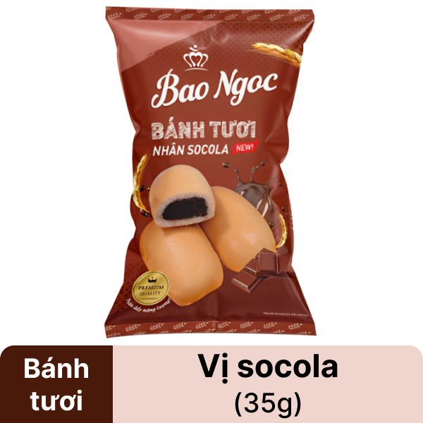 Bánh mì tươi socola Kisshu 35g