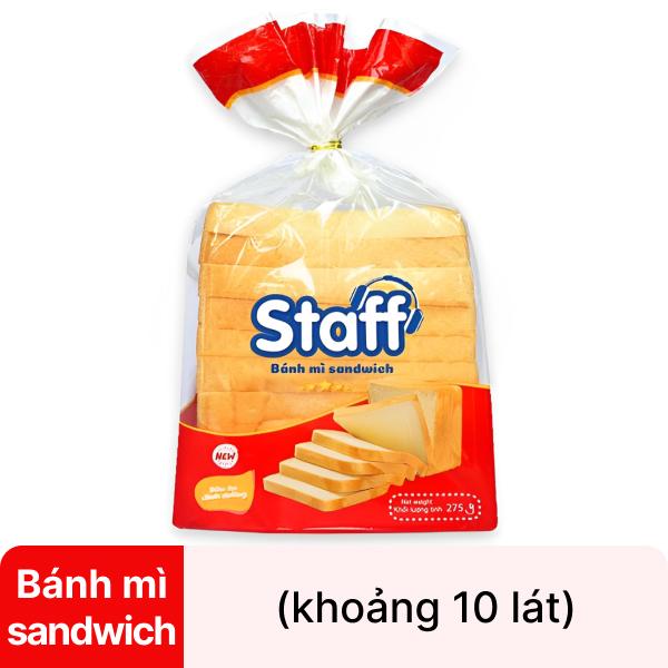Bánh mì sandwich Staff 275g