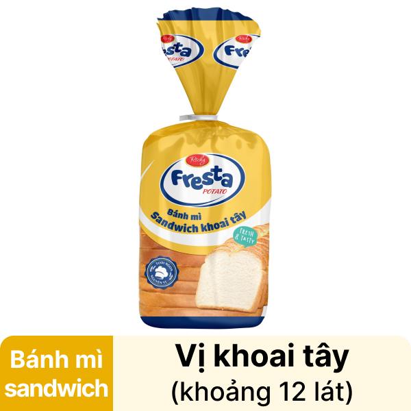 Bánh mì sandwich khoai tây Fresta Richy 275g