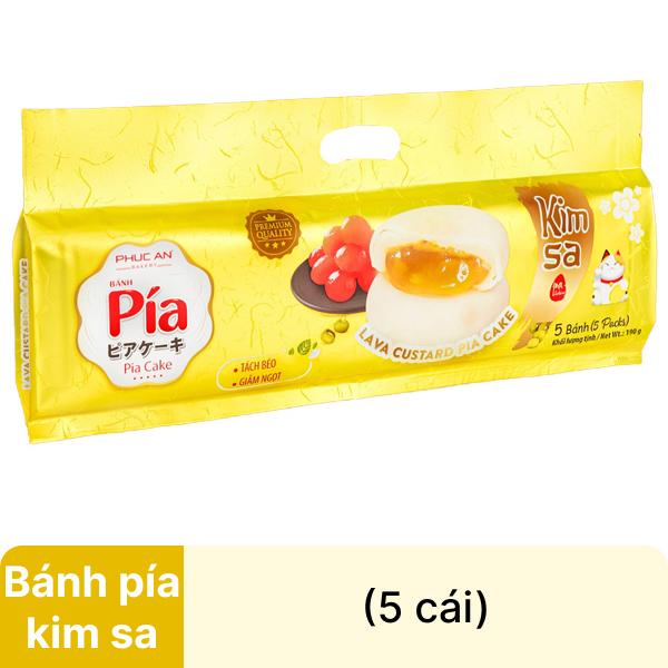 Bánh pía kim sa Phúc An gói 200g