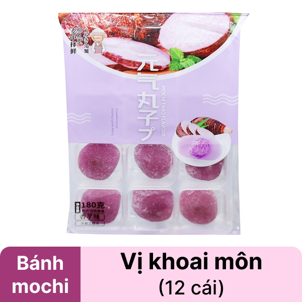Bánh mochi vị khoai môn Umiki 180g