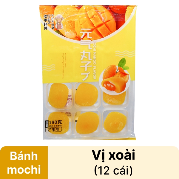 Bánh mochi vị xoài Umiki gói 180g