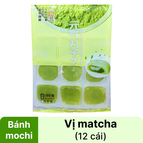 Bánh mochi vị matcha Umiki gói 180g
